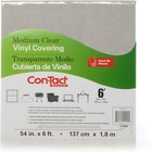 Multipurpose 54  X 72  Waterproof Clear Vinyl - Perfect For Indoor outdoor Use