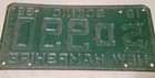 1958 Scenic New Hampshire License Plate B20
