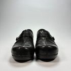 Dansko Solstice Black Leather Clogs Comfort Work Shoes Women s Size Eu 38