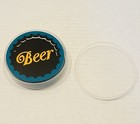 Beer Bottle Cap Round Novelty Deck Of Playing Cards With Plastic Case