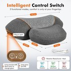 3-in-1 Neck Massager Pillow With Vibration Heating Traction Therapy Pain Relief