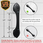 Suction Grab Bar For Shower Bathtub  Upgraded Heavy Duty Non-slip Grip Handle Wi