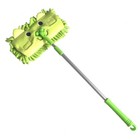 Xifando Mini Cleaning Tools 3pcs Mop Broom Dustpan Green Mop Yellow