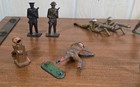 1930   s Vintage Medical Unit 199 Tent Barclay Manoil With Lead Figures Lot