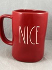 Naughty Nice Christmas Rae Dunn Artisan Collection By Magenta Coffee Tea Cup Mug