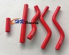 Silicone Radiator Hose For 1989 Honda Cr125r Cr125 Cr 125 R Red
