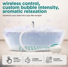 Serenelife Bubble Bath Mat Body Spa W heating Function  Slbbmg100  Open Box