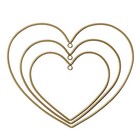 Bedtime Originals Rainbow Hearts Gold Metallic Hanging Nursery Wall Decor