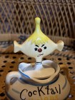 Vintage Anthropomorphic Davar Cocktail Onions Pixieware Jar Holt Howard Era