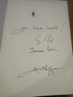 George H  W  Bush   Barbara Bush Signed Autograph The Bush Family Cookbook
