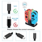 Ac Adapter Power Supply For Nintendo Switch lite Wall   Travel Charger Plug Cord