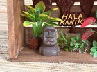 Tiki Crate Art Hala Kahiki Moai Plants Witco Swizzle With 4 Carvings Tiki Bar