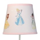 Lambs   Ivy Disney Princesses Pink Crown Nursery Lamp With Shade   Bulb
