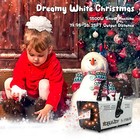 1500w Snow Machine Rgb Led Stage Snowflake Maker Fake Snow Christmas Party Decor