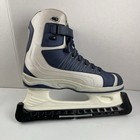 Sorftec Jackson Mens Ice Skates Size 9 Blue Grey
