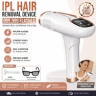 Ipl Laser Hair Removal Device 999 999 Flashes Permanent Hair Remover Women Men