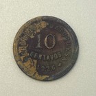 1926 Portugal 10 Centavos Bronze Km 573 Lisbon Mint World Coin