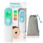 Thermometer  3-in-1 Infrared Thermometer For Ear  Forehead   Touchless  Fever   