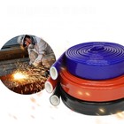 Silicone Fibreglass Fire Sleeving Protective Heat Shield Sleeve 5 8 1 2  3 4  1 