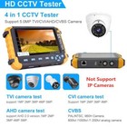 5 Inch 4 In 1 Cctv Monitor Tester Ahd tvi cvi cvbs Coaxial Analog Video Monitor 