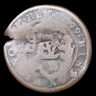 Rare 1599 4 Maravedis Spanish Colonial Old Coin Pirate Era Cs 1659 8 Maravedis