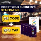 Nfc Google Review Combo Stand   Google Review Cards - Boost Seo  Enhance Onli   