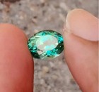 Natural Ceylon Blue-green Color Sapphire Oval Cut Certified  Loose Gemstone