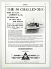 1930 Print Ad The 50 Challenger Sea Cruiser Boat Frederic Humphreys New York ny