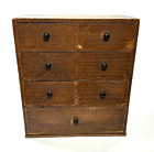 Fine Antique 19th C  Dovetailed Apothecary spice Chest Great Condition  Aafa