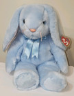 Ty Beanie Buddy Flippity The Blue Bunny Rabbit 14  Mwmt Medium Plush Stuffed Toy