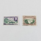Lot Of 10 Southern Rhodesia 1930s-1950s Stamps Used