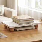 Desktop Monitor Riser Multi-functional Laptop Riser With Keyboard Storage