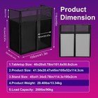 Portable Dj Facade Booth 41 lx45 hx20 w Dj Table Stand Booth Dj Table Station---