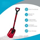 34    Folding Emergency Snow Shovel     Rugged Compact Tool For Car  Snowmobiles