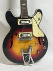 Acoustic Electric Guitar Aria Diamond 1202t Sunburst Japan With Gibson Es