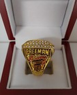Freddie Freeman - 2021 Atlanta Braves World Series Ring With Wooden Display Box