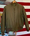 Vintage 40s Wwii Us Army Military Tanker Combat Winter Lined Field Jacket 