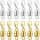 Magnetic Necklace Clasp Extra Strong  Gold And Silver Plated Magnet Jewelry C   
