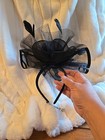 Women s Organza Church British Fascinator Bridal Tea Party Wedding Hat  11 