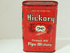 Vintage Hickory Pipe Mixture Tobacco Vertical Pocket Tin Empty