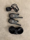 Motorola Talkabout T6500 Two-way Radios Black Gray W  Charger   Adapter