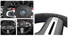 Black Alcantara Hand-stitched Suede Steering Wheel Cover For Bmw G20 G80 M340i 