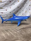 Bam  Blue Shark Plastic Figurine Toy Figure Autographed By Tara Reid