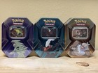 Pokemon Tcg  Sealed  complete Collector Tin Set  9 Booster Packs   9 Promo Cards