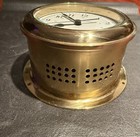West Marine By Weems And Plath Quartz Ships Bell Heavy Brass Ships Clock