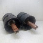 Lot Of 2  Cosveyor Pulley Conveyor Rollers  9  Total  4-1 2  Roller   Bearing