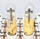 Lot Of 2 Vintage Aerolux Jesus On Cross Medium Base E26 Working Light Bulbs 