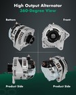 Alternator Fits Lx470 Land Cruiser 4 7l 2003-2005 12v 130amp 11087n