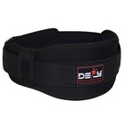 Weight Lifting Belt Training Gym Fitness Bodybuilding Back Support Workout Black