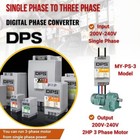 Single To 3 Phase Converter Used For 2hp 1 5kw  6amps 200-240v Motor Ul ce